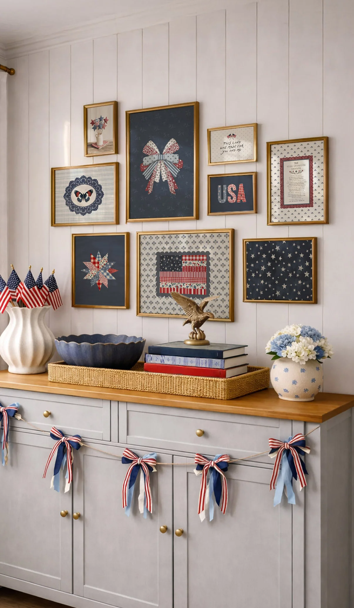 American Cottage Gallery Wall Art Prints - Image 5