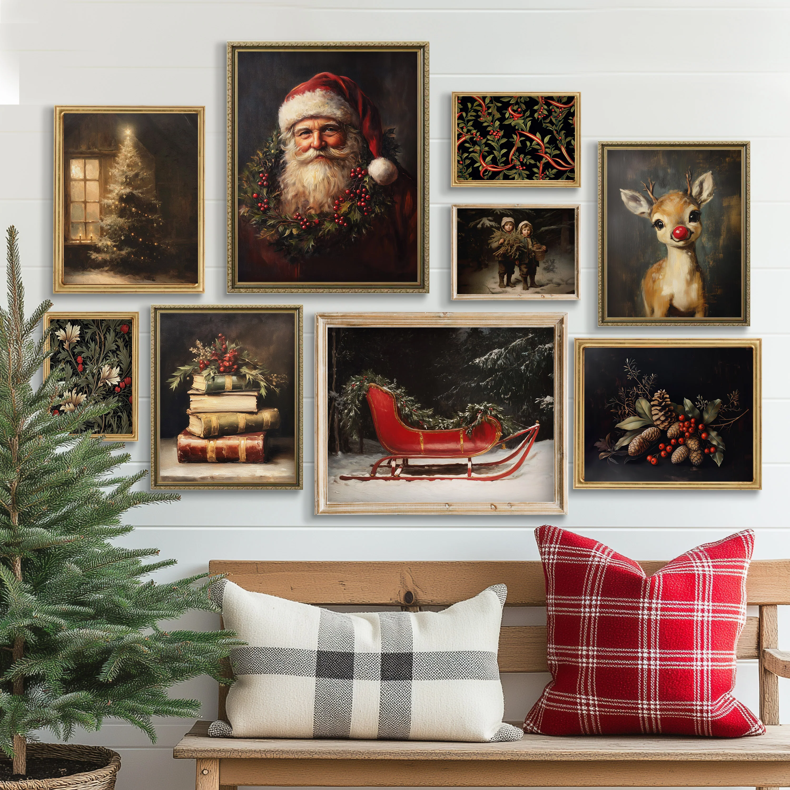 Victorian North Pole Gallery Wall - Image 4