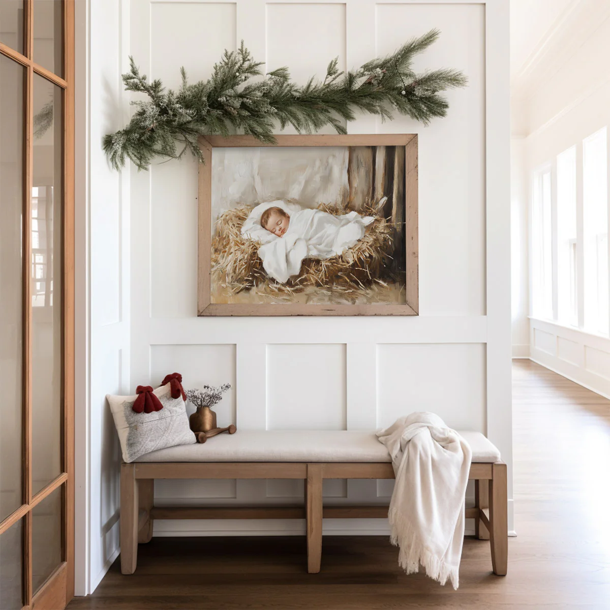 Baby Jesus Sleeping Art Print - Image 2