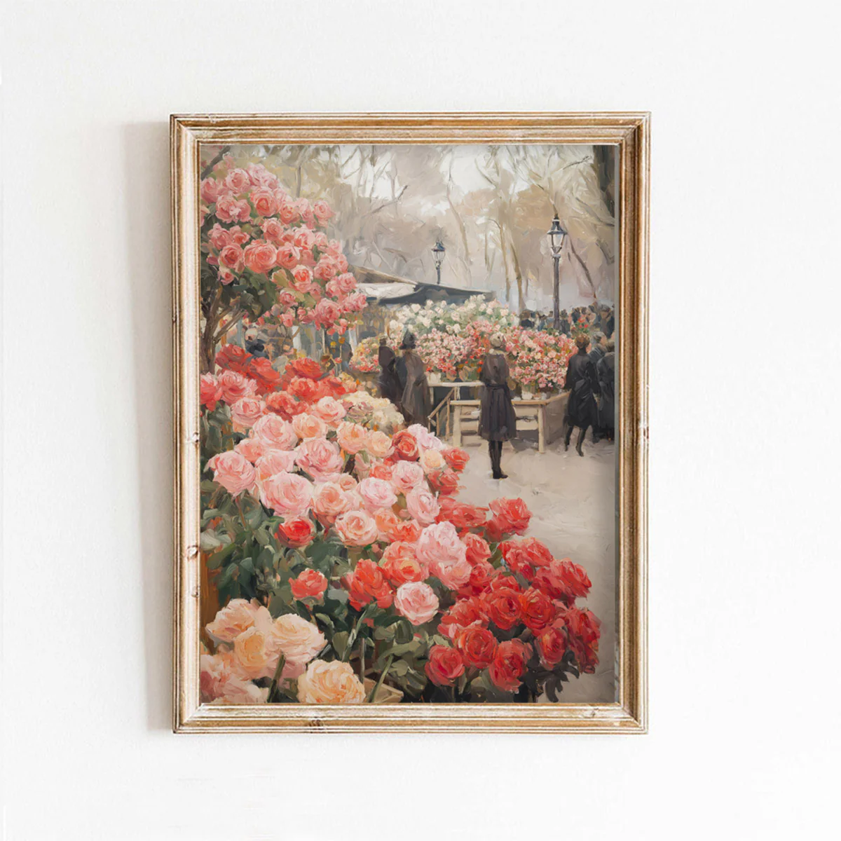 Central Park Roses Art Print