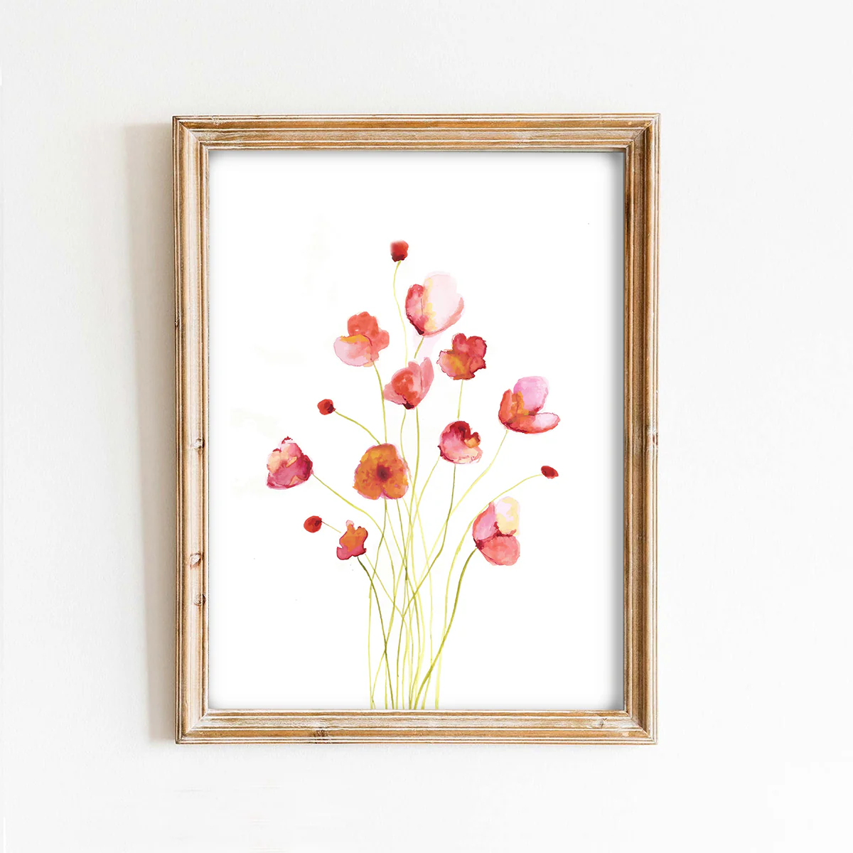 Poppies Boho Art Print