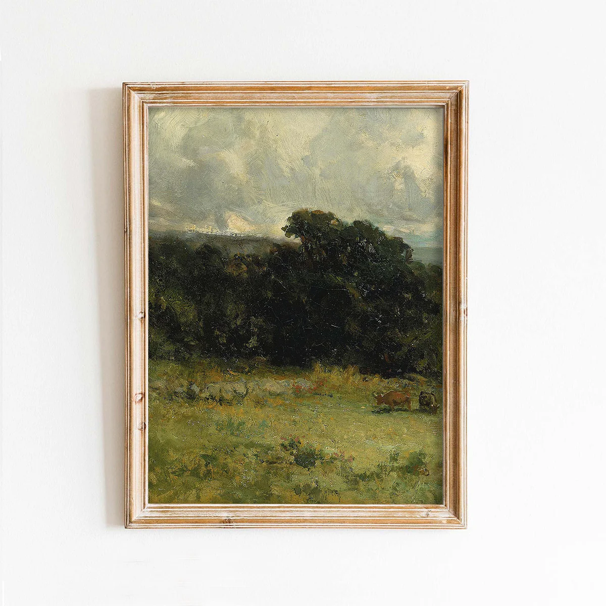 Shaded Hill Vintage Art Print