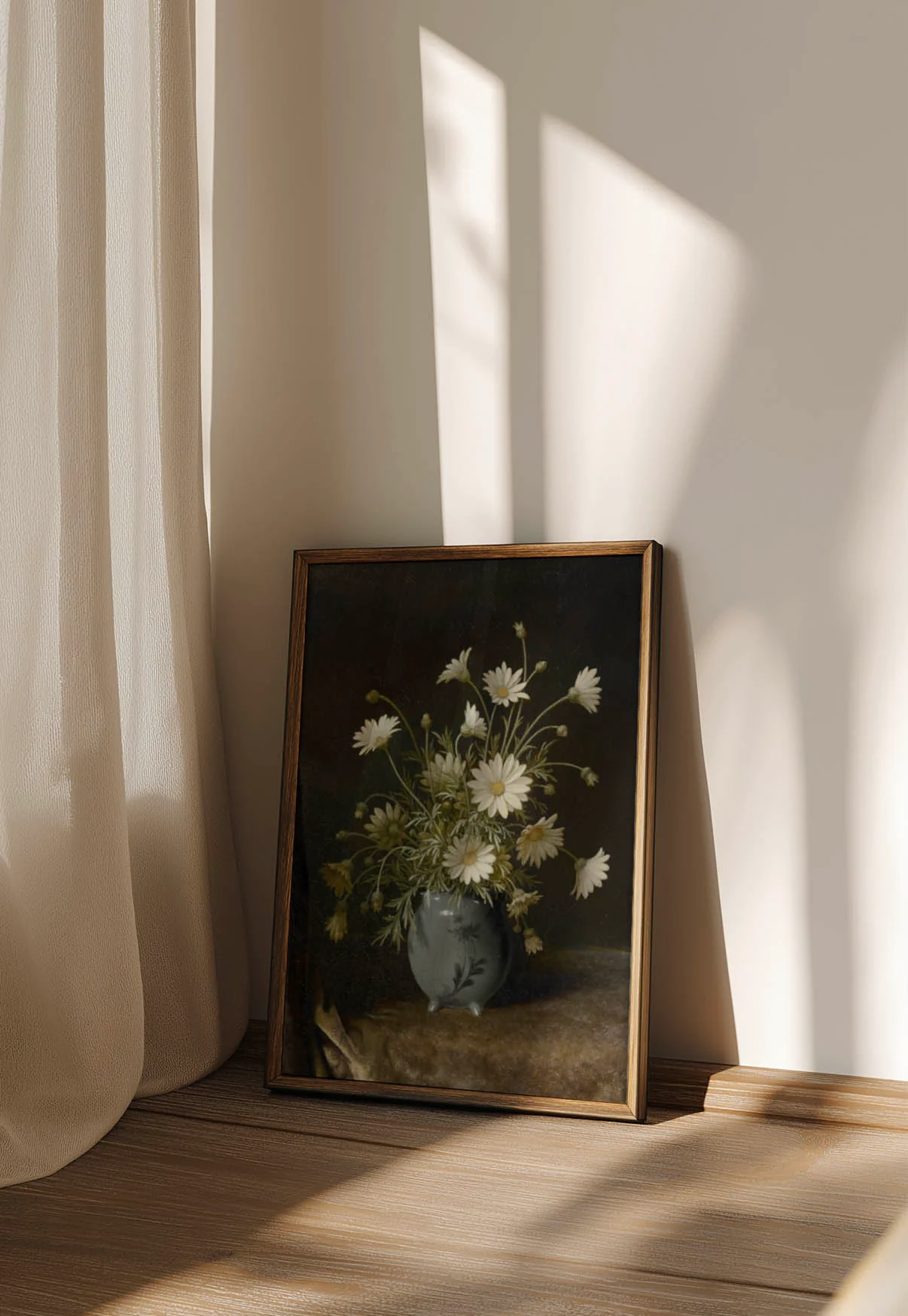 Daisy Vase Art Print - Image 2
