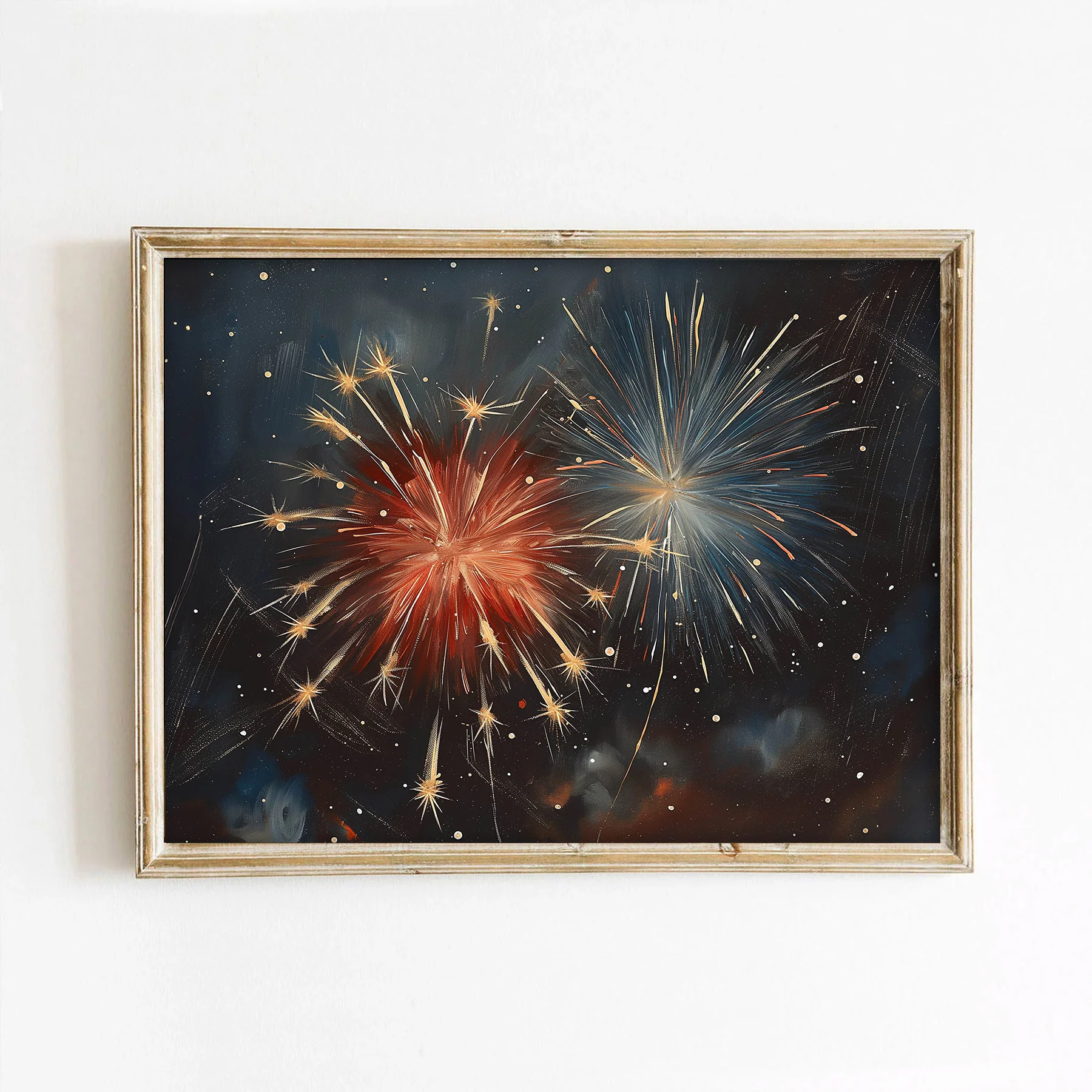 Fireworks Art Print