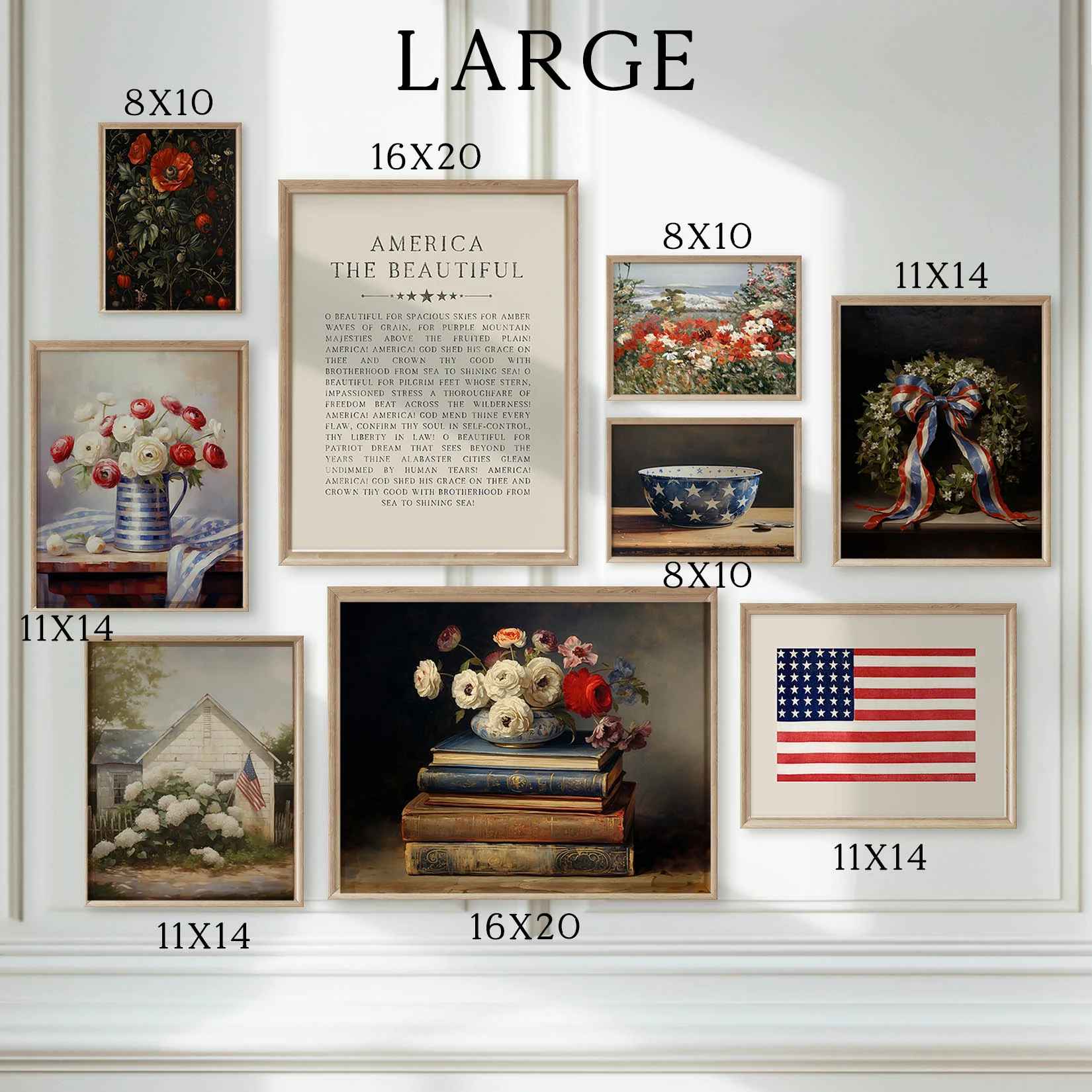 Fourth Of July Gallery Wall Art Print Set - Image 3