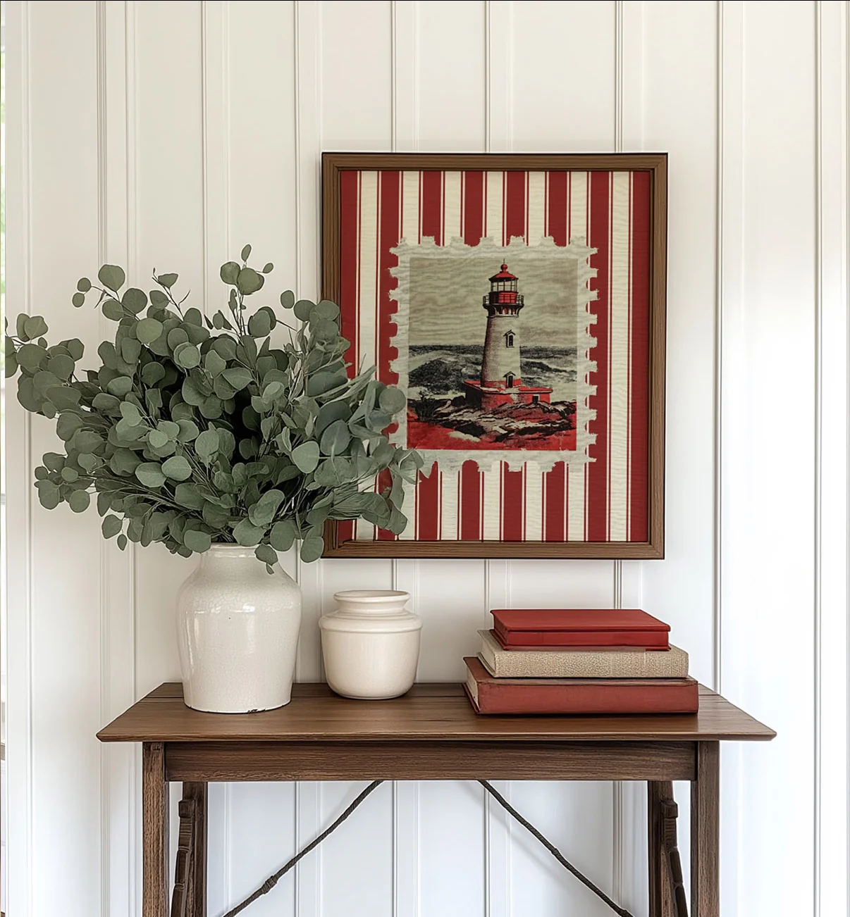 Lighthouse Stamp Art Print - Image 2