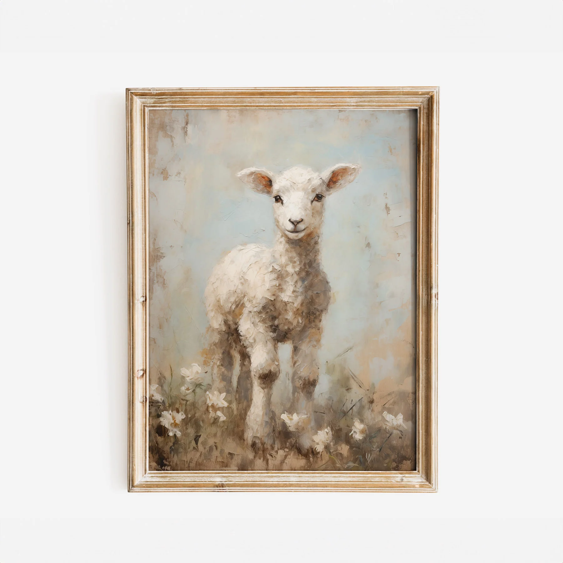 Little Lamb Art Print