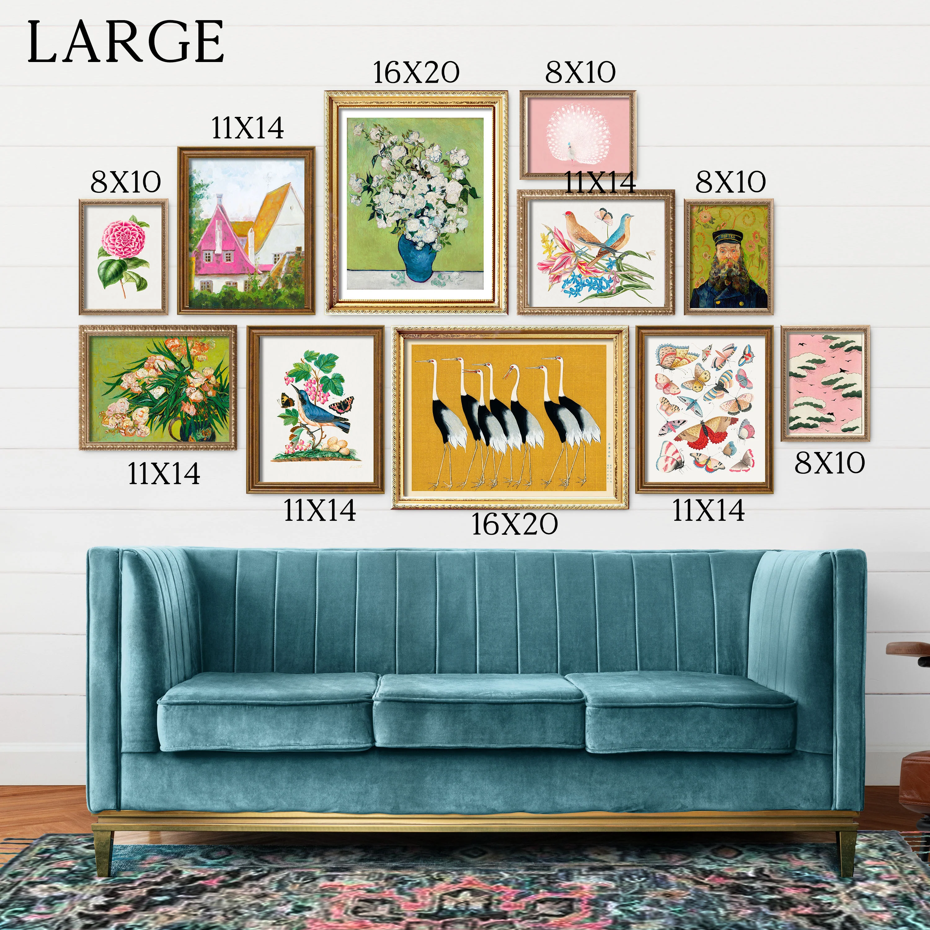 Maximalist Gallery Wall Art Print Set - Image 3