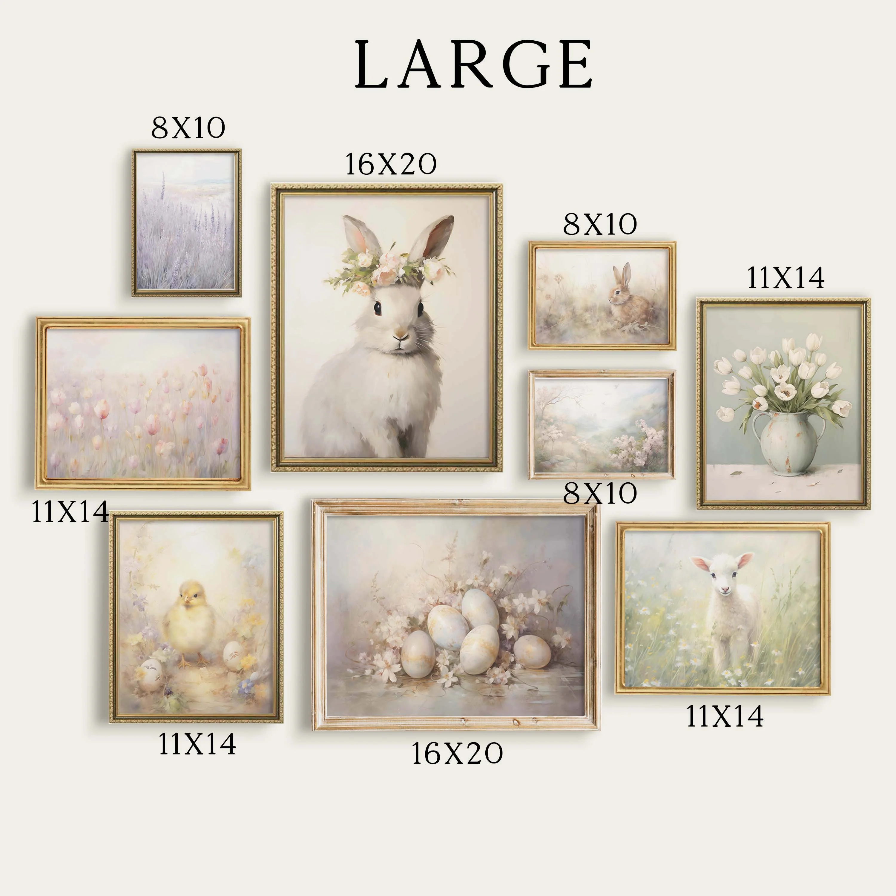Misty Spring Gallery Wall Art Print Set - Image 3