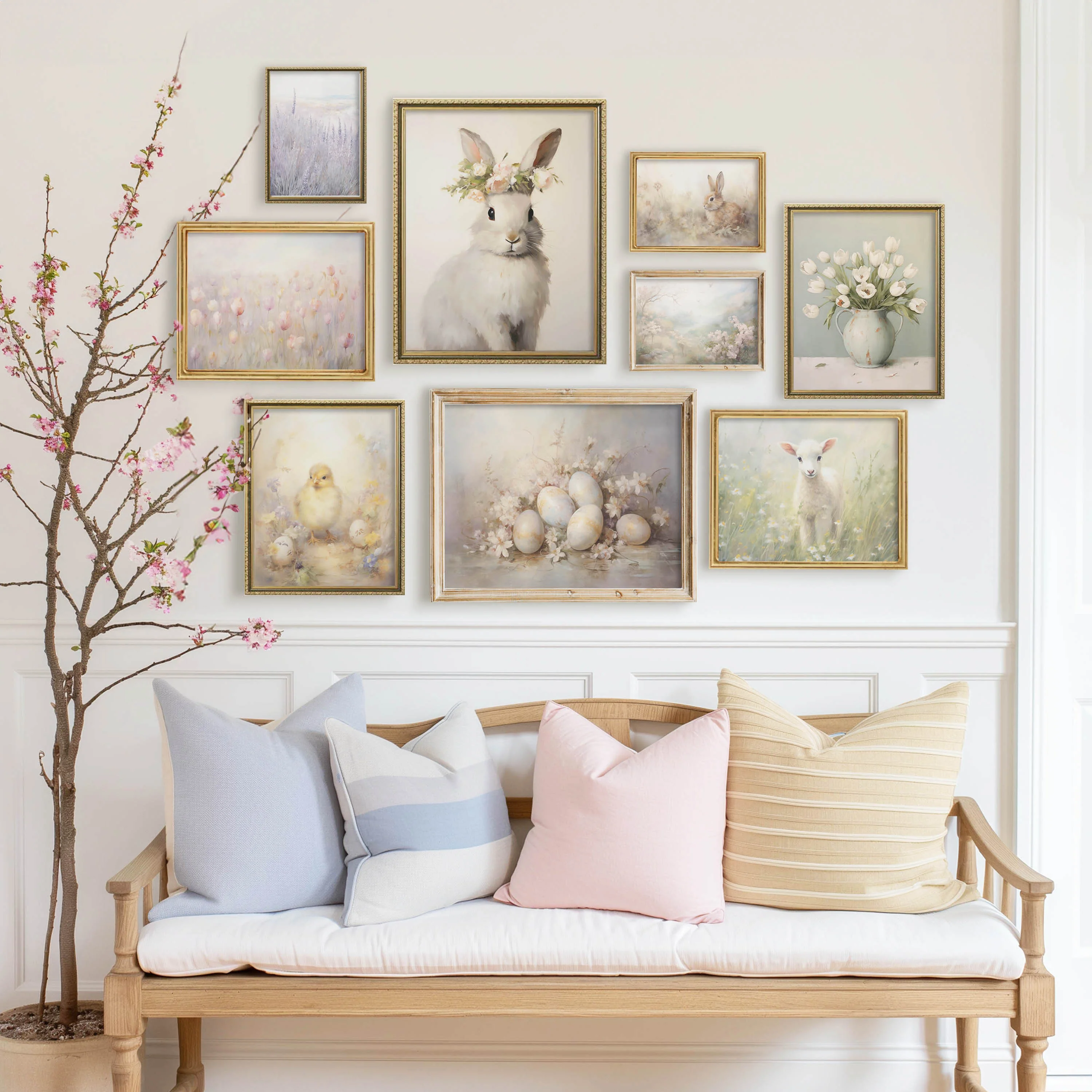 Misty Spring Gallery Wall Art Print Set - Image 4