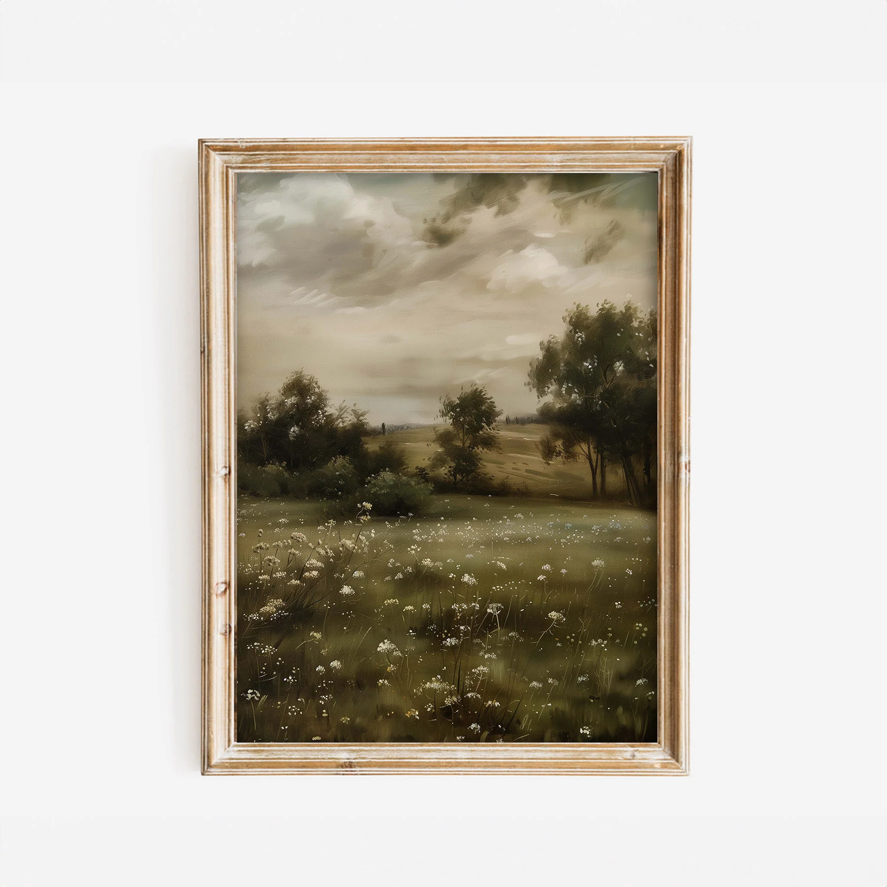 Norfolk Green Meadow Art Print