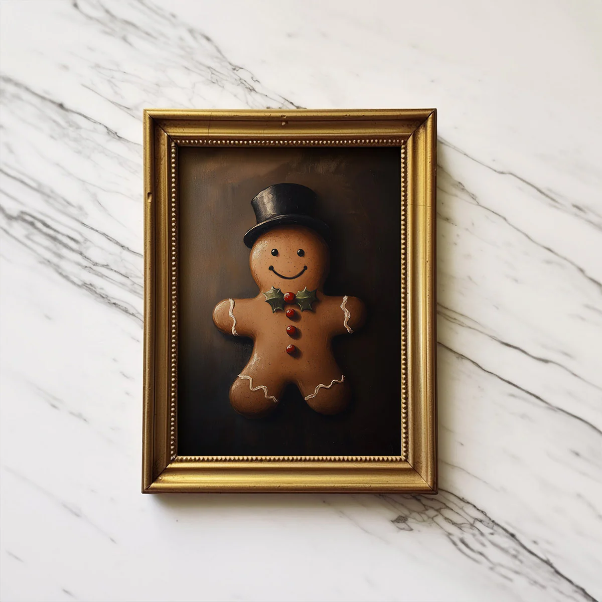 The Gingerbread Man Art Print