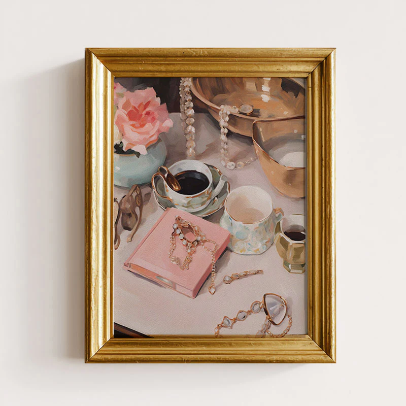 Vanity Still Life Art Print